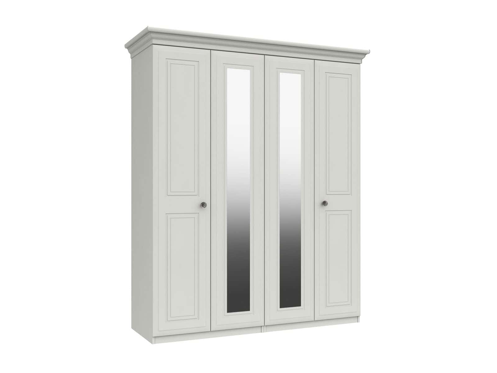Furniture Mill Hadleigh (range7) 4 Door With 2 Mirrors Robe