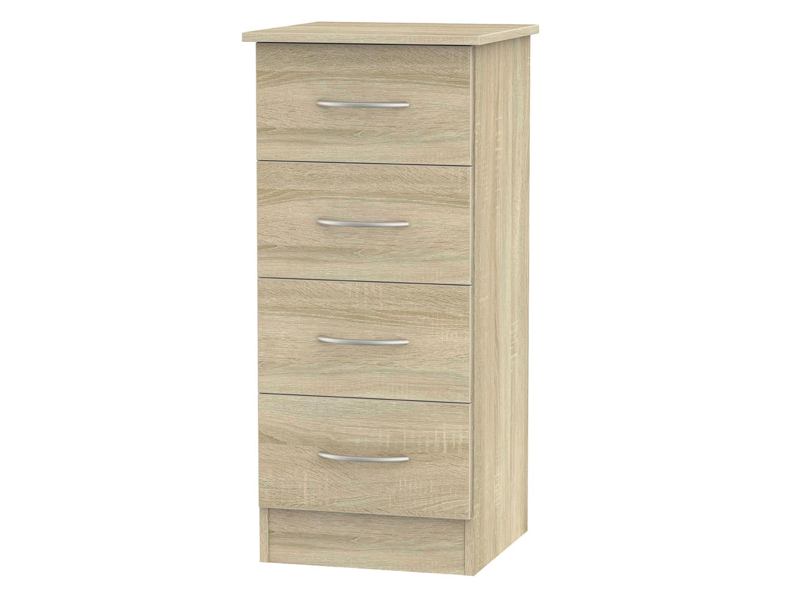 Welcome Furniture Avon 4 Drawer Bedside Cabinet