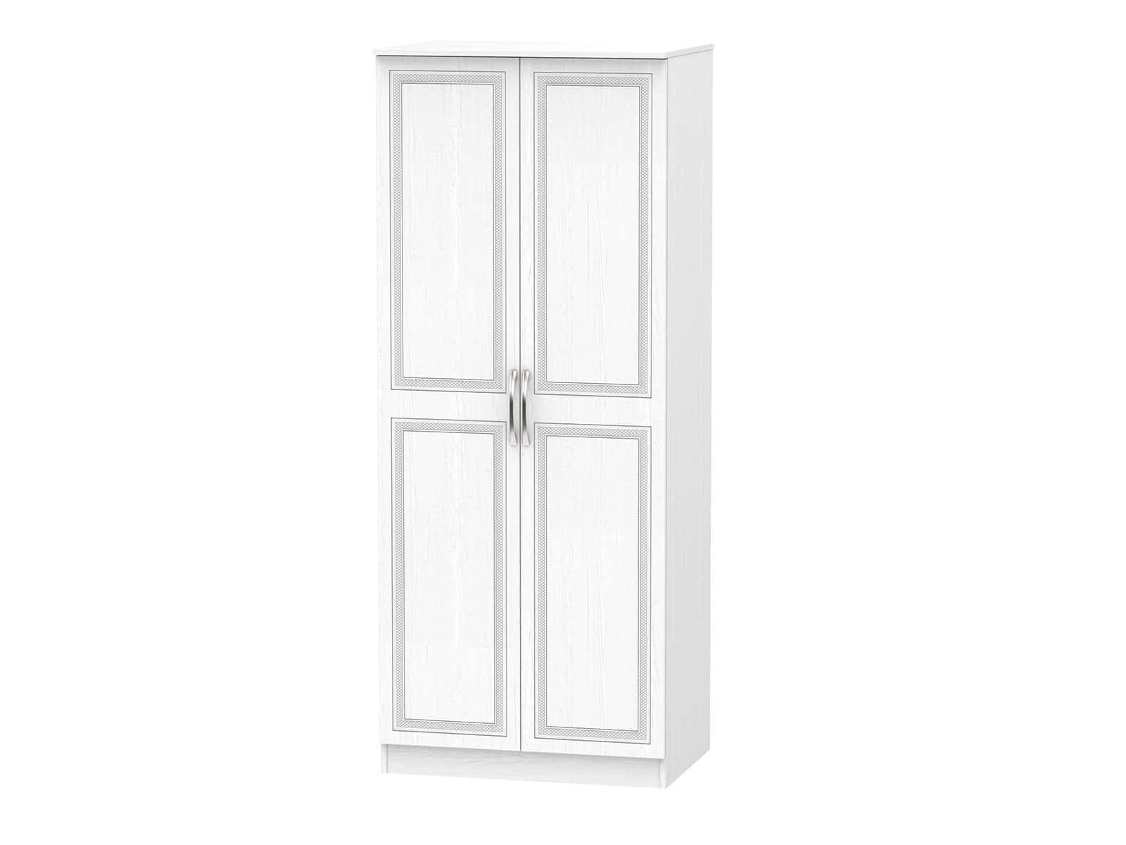 Welcome Furniture Dorset 2ft6  Plain Wardrobe