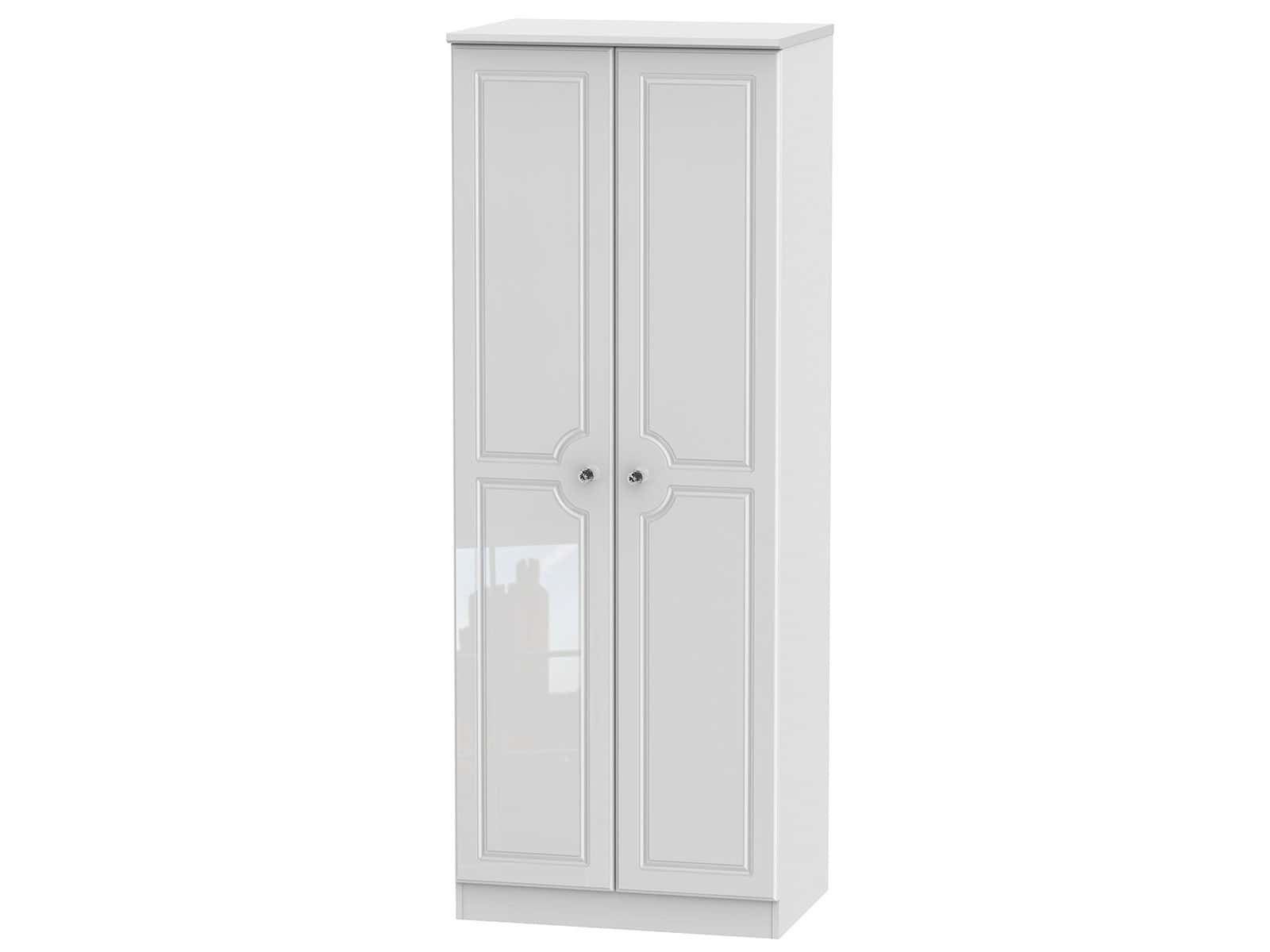 Welcome Furniture Balmoral Tall 2ft6 Plain Wardrobe