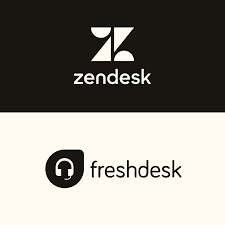 Zendesk and Freshdesk logo