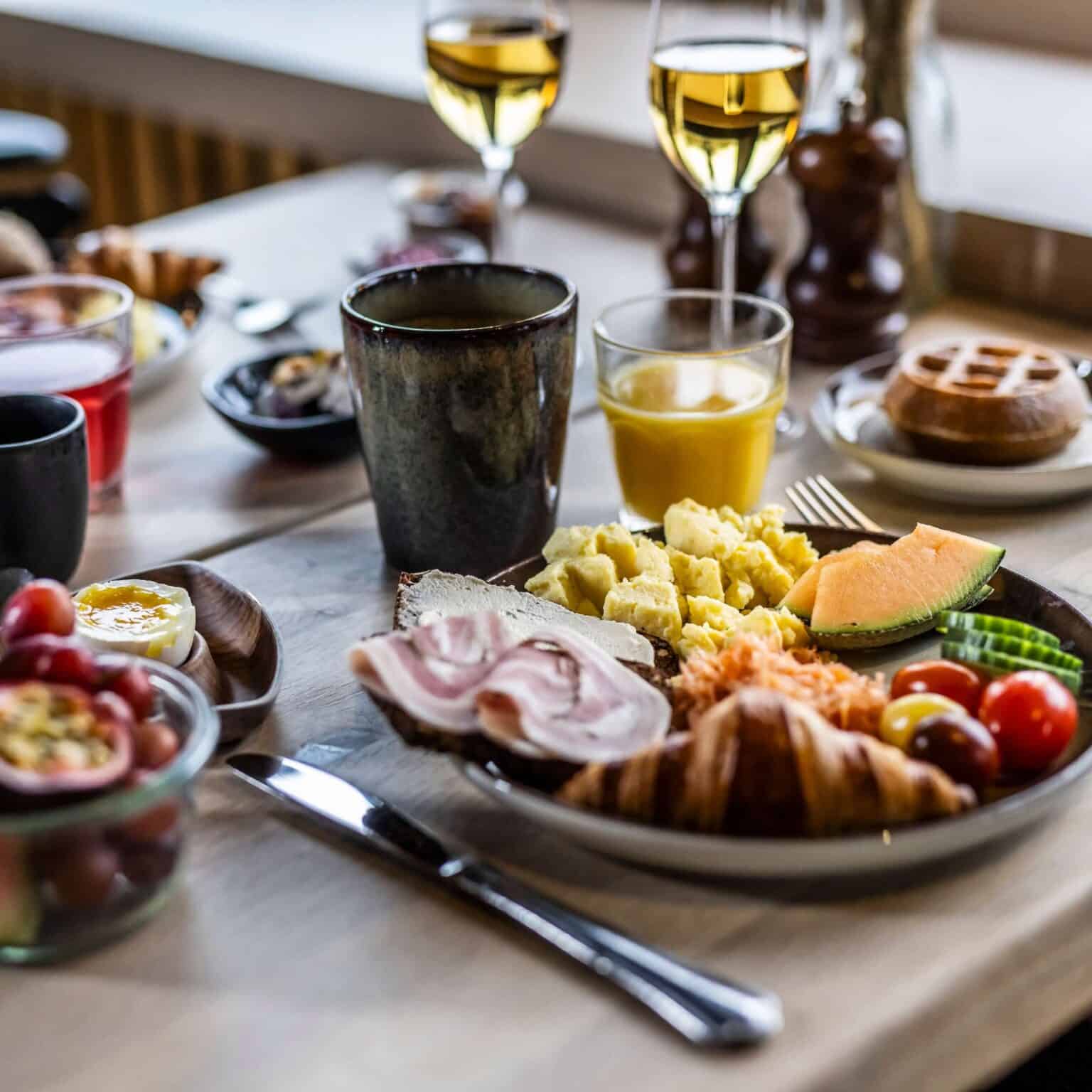 Morgenmad ved Fjordgaarden