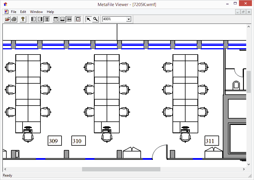 Free metafile viewer from visual integrity