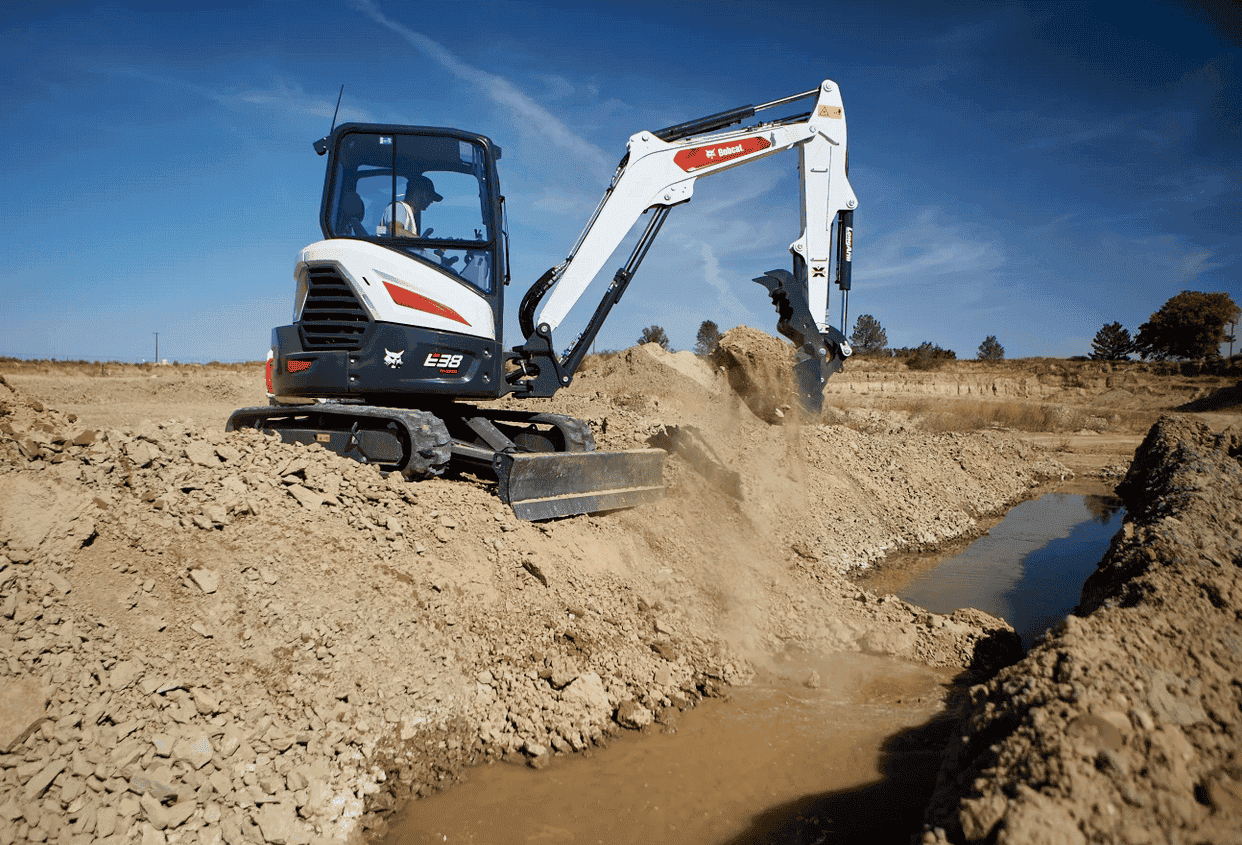 Browse Specs and more for the Bobcat E38 Compact Excavator - White Star Machinery