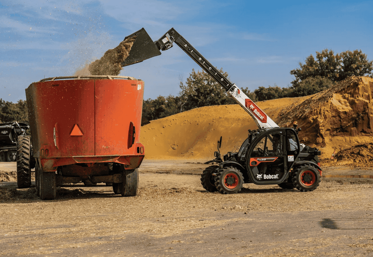 Browse Specs and more for the Bobcat TL519 Telehandler - White Star Machinery