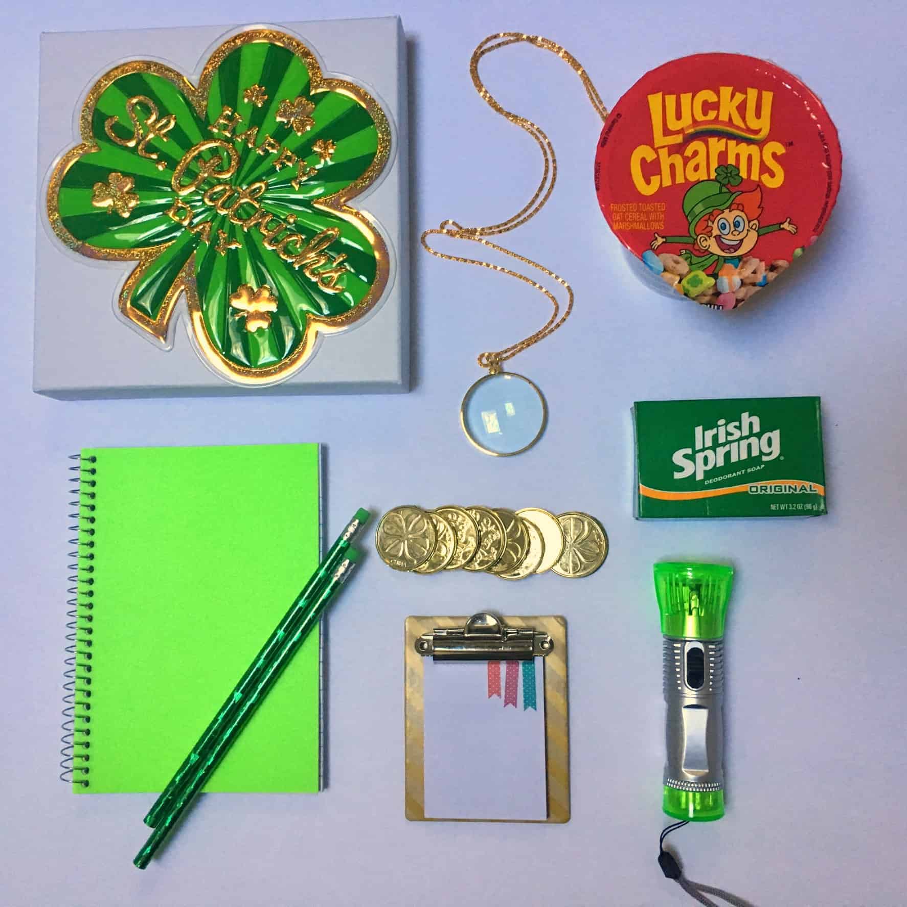 supplies needed to catch a leprechaun for st. patricks day