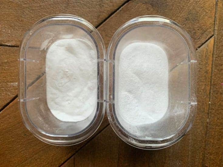 washing soda and baking soda side by side