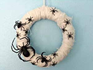 diy halloween wreath
