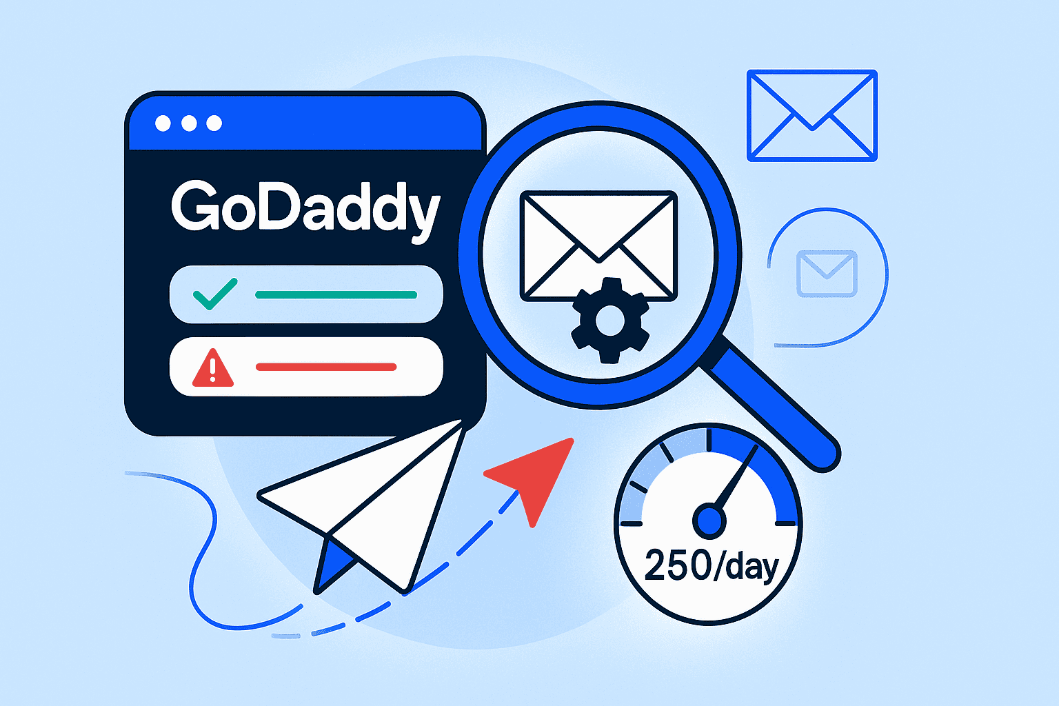 Configurações de SMTP da GoDaddy: O que você deve procurar