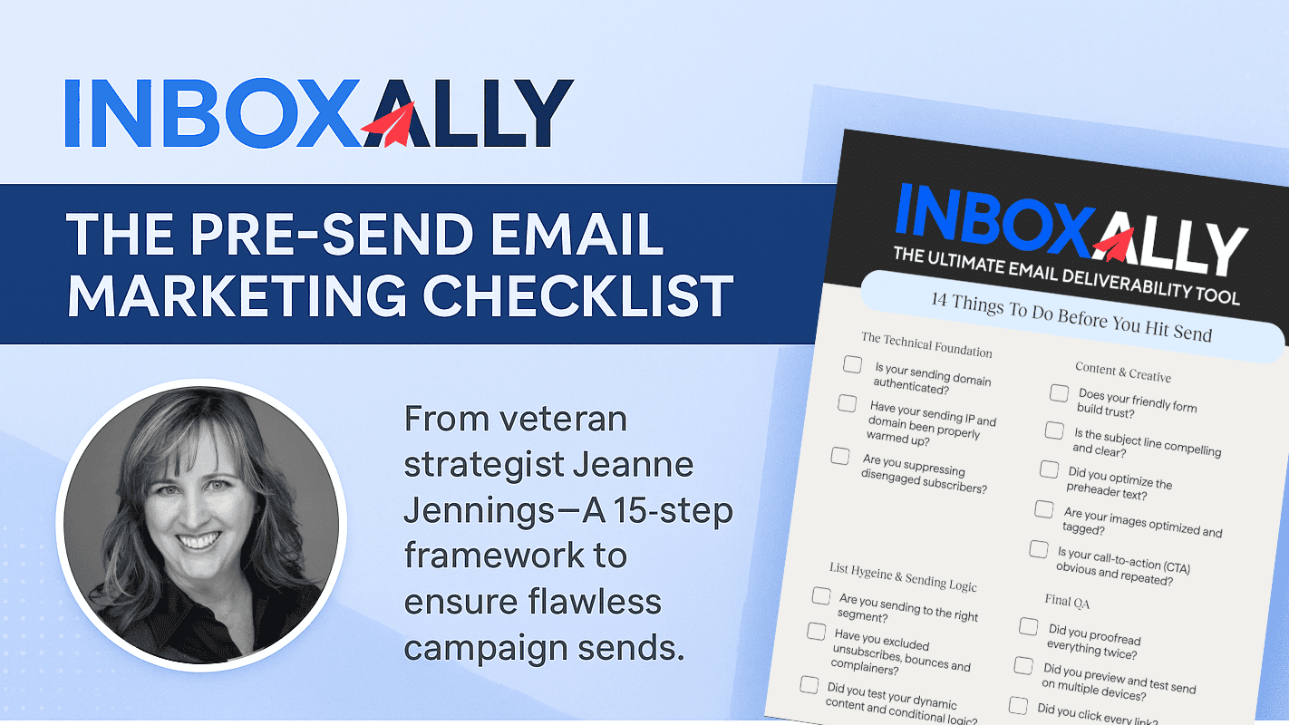 Pre-Send Email Marketing Checklist: 15 Things to Do Before You Hit “Send”