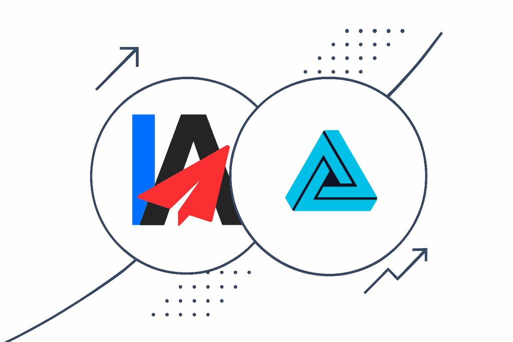 InboxAlly and Mas Vashu logos in two overlapping circles, the InboxAlly mark on the left and the Mas Vashu triangle on the right