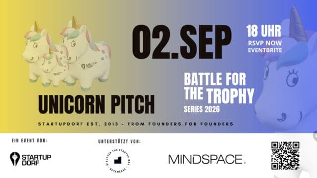 Next Unicorns on Stage: StartupDorf Unicorn Pitch Returns on September 2 – 2026