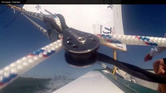 OZ PD Goose simple sailboat video. - storerboatplans.com