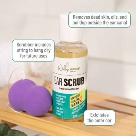 Wally's Natural Adult Ear Scrub, 2 fl oz - Wally's Natural