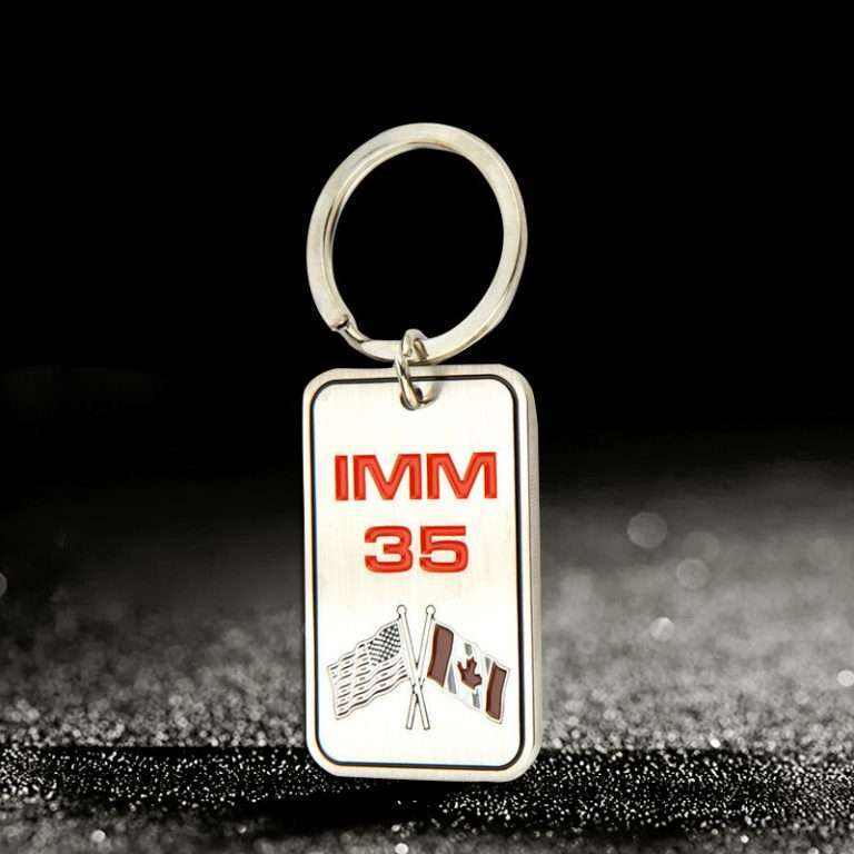 Custom logo keychains-4