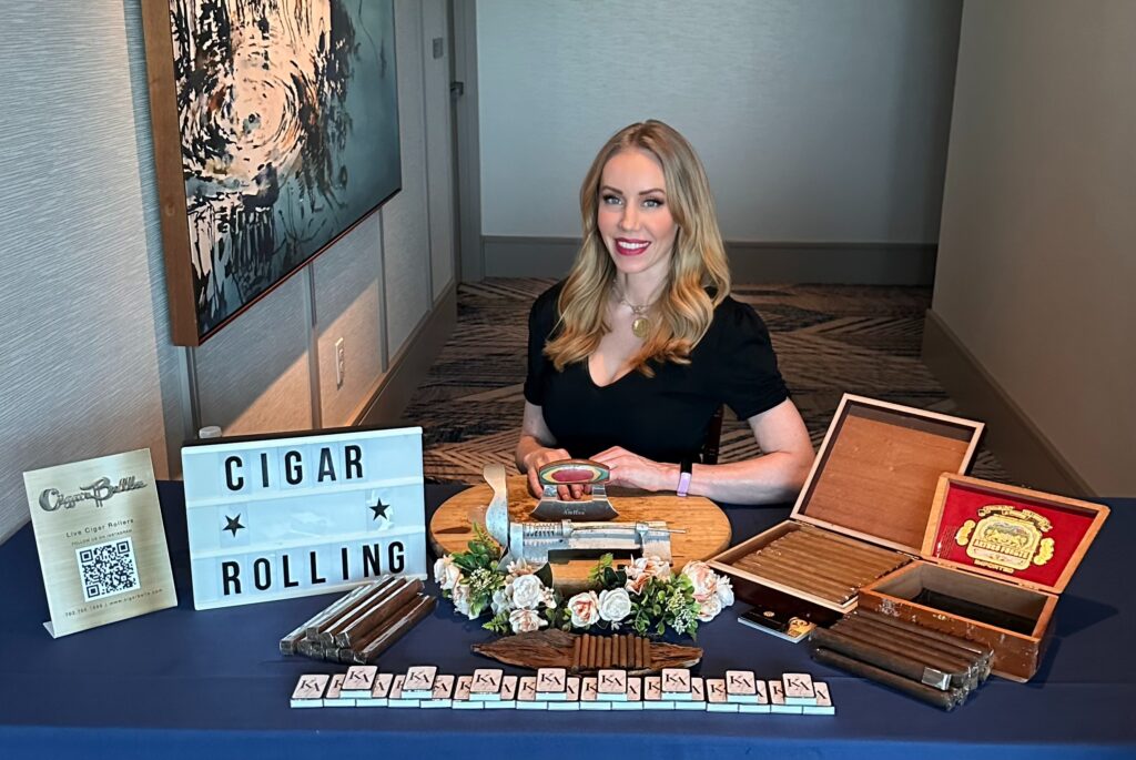 professional cigar roller pricing for weddings corporate events and private parties