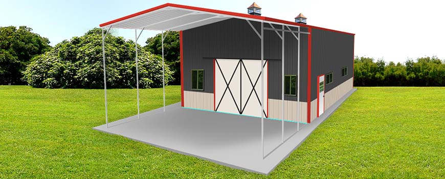 Metal Buildings with Living Quarters1