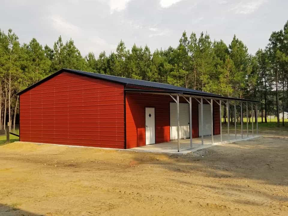 Lean-to Building