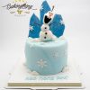 เค้ก 3 มิติ Olaf Frozen
