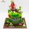 เค้ก 3 มิติ Plants vs zombies