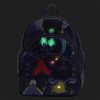 Sac à Dos Loungefly / Villains / Triple Fermeture / Glow In The Dark / Disney