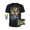 Pack Funko Pop + T-Shirt / Rescue / Infinity Saga / Marvel / Etiquette Funko Pop Exclusive
