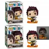 Lot 2 Figurines Funko Pop / Tanjiro Kamado N°874 / Demon Slayer / (1Glow Chase Funko Spécial édition + 1Spécial édition)