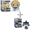 Lot 2 Figurines Funko Pop / Luck Voltia N°1102 "Glow Chase" & Secré N°1721 / Black Clover