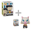 Lot 2 Figurines Funko Pop / Gyomei "Chase" N°1091 & Inosuke N°1261 / Demon Slayer