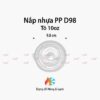 Nắp nhựa PP D97 Không lỗ