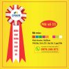 Hoa cài áo Đại Biểu Mã Số 11