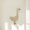 Birch Plywood Goose Wall Decor Set: Modern Minimalist Animal Art