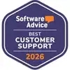 Software Advice Best Customer Support Award 2026
