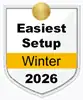 G2 Easiest Setup Award Winter 2026