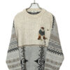 VINTAGE KNITTED SWEATER/L