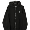 USED PRINTED ZIP UP SWEAT SHIRT/XL