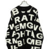 VINTAGE PRINTED KNITTED SWEATER/XL
