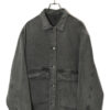VINTAGE COVERALL DENIM JACKET/XL