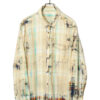 VINTAGE CHECK BLEACHED SHIRT/XL