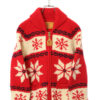 VINTAGE WOOL KNIT JACKET/L