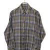 VINTAGE WOOLY CHECK SHIRT/M