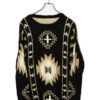 VINTAGE JAQUARD KNIT SWEATER/L