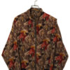 VINTAGE PRINTED BOMBER JACKET/L