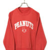 USED PEANUTS PRINTED SWEAT SHIRT/L