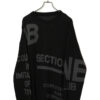 VINTAGE JAQUARD KNITTED SWEATER/XL