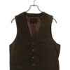 VINTAGE SUEDE VEST/L