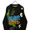 VINTAGE JAQUARD PATTERN SWEATER/L
