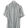 VINTAGE STRIPE PRINTED SHIRT/XL