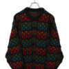VINTAGE JAQUARD KNITTED SWEATER/L
