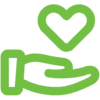 icon donate green